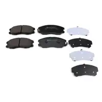 ZIMMERMANN Brake Discs + Pads for CHEVROLET Captiva C100 and OPEL Antara (Front and Rear)