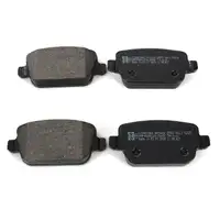 ZIMMERMANN Brake Discs + Pads Sensor for LAND ROVER 2 (Vehicle ID CH999999) Rear