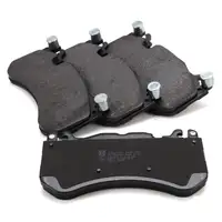 ZIMMERMANN Brake Discs + Pads + Wako for MERCEDES W204, C204, W205, C205, W221 63AMG (front)