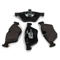 ZIMMERMANN Bremsscheiben + Bel&auml;ge + Sensor f&uuml;r BMW 5er 520i 523i 518d 520d vorne + hinten