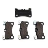 ZIMMERMANN Bremsscheiben + pb:z Bel&auml;ge Wako f&uuml;r AUDI Q7 (4LB) PORSCHE Cayenne (9PA) hinten