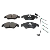 Zimmermann SPORT brake discs + Pads + Wako for AUDI A6 C7 A7 4G Q5 8RB 1LA/1ZB (Front)