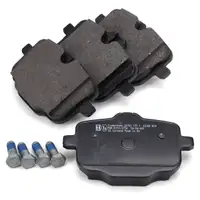 ZIMMERMANN Brake Discs + Brake Pads + Sensor for BMW 5 Series G30, G31 and 6 Series G32 (Rear)