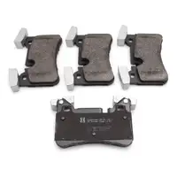 ZIMMERMANN Brake Discs + Pads + Sensor for MERCEDES C-Class Coupe C204 C36 AMG (Rear)