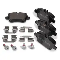 Zimmermann SPORT Bremsscheiben + Bel&auml;ge f&uuml;r MERCEDES W176 C117 X117 X156 4matic hinten
