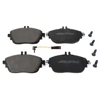 Zimmermann SPORT Bremsscheiben + Bel&auml;ge + Wako f&uuml;r MERCEDES W176 W246 C117 X117 X156 vorne