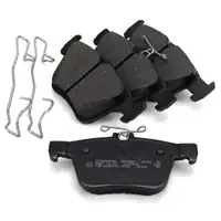 ZIMMERMANN Bremsscheiben + Bel&auml;ge f&uuml;r AUDI A3 8V Q2 GAB TT SEAT Leon Ateca Golf 7 hinten
