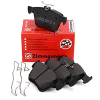 ZIMMERMANN Bremsbel&auml;ge f&uuml;r AUDI A3 8V Q2 TT SEAT Ateca Leon VW Golf 7 Touran hinten