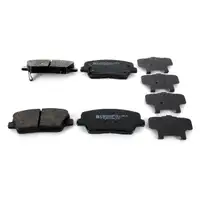 ZIMMERMANN Bremsscheiben + Bel&auml;ge f&uuml;r HYUNDAI Santa Fe 3 DM KIA Sorento 2 XM hinten