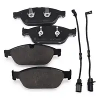 Zimmermann SPORT Bremsscheiben + Bel&auml;ge + Sensor f&uuml;r AUDI A6 C7 A7 4G 4H 1LF/1LL/1ZK vorne