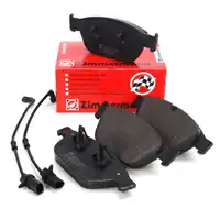 ZIMMERMANN Bremsbel&auml;ge + 2x Sensor f&uuml;r AUDI A8 4H D4 SQ5 8RB FY vorne