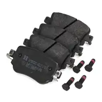 ZIMMERMANN Bremsbel&auml;ge f&uuml;r AUDI A1 Q3 SEAT Leon SKODA Octavia VW Polo Sharan hinten