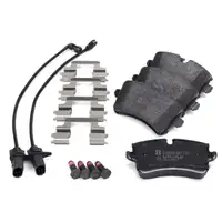 ZIMMERMANN Bremsbel&auml;ge + Sensor f&uuml;r AUDI A6 (4G C7) A7 (4G) PORSCHE Macan (95B) hinten