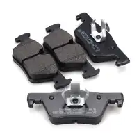 ZIMMERMANN Brake Discs + Pads + Wako for BMW 1 Series F20 F21, 2 Series F22 F23, 218i, 218d (Rear)