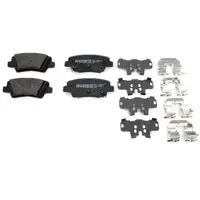 ZIMMERMANN Brake Discs + Pads for HYUNDAI i30 GD Elantra 6 and KIA Soul 2 (14-inch rear)