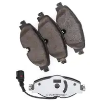 HIRSCHER Bremsscheiben + Bel&auml;ge + Sensor f&uuml;r VW Golf 8 AUDI A3 8Y Leon KL PR-1ZE vorne