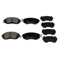 ZIMMERMANN Brake Discs + Pads for TOYOTA GT 86 ZN6_ SUBARU BRZ 16-inch front