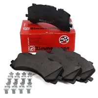 ZIMMERMANN Bremsbel&auml;ge f&uuml;r AUDI A6 C8 A7 4KA A8 4N Q7 4M Q8 4M VW Touareg CR7 vorne