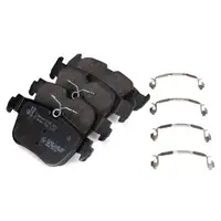 ZIMMERMANN Brake Kit: Brake Discs + Brake Pads for VW Caddy 5/California PR-1KU (Rear)