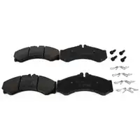 ZIMMERMANN Bremsscheiben + Bel&auml;ge + Wako f&uuml;r MERCEDES Sprinter 2-t 901 902 VW LT 2 vorne