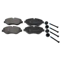 ZIMMERMANN Brake Discs + Brake Pads + Sensor for MERCEDES-BENZ Vito W447 (Front)