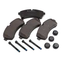 ZIMMERMANN Brake Discs + Pads + Wako for MERCEDES Sprinter 35/46/5-t Crafter (front)