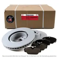 ZIMMERMANN Brake Discs + Pads for NISSAN Interstar, OPEL Movano, and RENAULT Master (Front)
