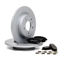 ZIMMERMANN Brake Discs &Oslash; 292 mm + Brake Pads for OPEL Astra J, Cascada, and Zafira C (Rear)