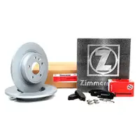 ZIMMERMANN Brake Discs &Oslash; 292 mm + Brake Pads for OPEL Astra J, Cascada, and Zafira C (Rear)