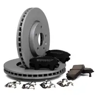 ZIMMERMANN Bremsscheiben + Bel&auml;ge f&uuml;r OPEL Insignia A POC J61 vorne