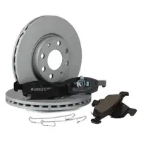 ZIMMERMANN Bremsscheiben &Oslash; 257mm + Bremsbel&auml;ge f&uuml;r OPEL Corsa E 14 Zoll vorne 1680582880