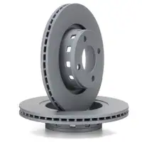ZIMMERMANN Brake Disc Set for AUDI 80 B4 Convertible and B4 Coupe (Front)