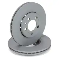 ZIMMERMANN Bremsscheiben Satz AUDI A1 A3 8L SEAT SKODA VW Golf 4 Polo vorne