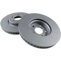 ZIMMERMANN Bremsscheiben + Bel&auml;ge + Wako f&uuml;r AUDI A4 B8 A5 8T 8F 1LA/1LB ab 06.2011 vorne