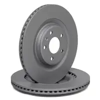 ZIMMERMANN Brake Discs + Brake Pads + Sensor for AUDI A8 4N, Q7 4M, VW Touareg CR7 (Rear)