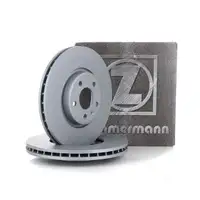 ZIMMERMANN Brake Disc Set for AUDI Q5 8RB FYB FYG PR-1LB/1LC (Front)