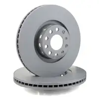 ZIMMERMANN Brake Discs + BREMBO Pads + Wako for VW Phaeton 3D PR-1LX (front)