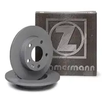ZIMMERMANN Bremsscheiben Satz f&uuml;r AUDI A4 B6 B7 SEAT Exeo 3R PR-1KD hinten