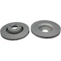 ZIMMERMANN Bremsscheiben Satz f&uuml;r AUDI A6 C6 2.4-3.2 FSI 2.0-3.0 TDI PR-1LT vorne