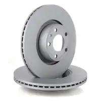 Bremsscheiben + Bremsbel&auml;ge + Sensor f&uuml;r AUDI A6 Limo + Avant (4F C6) PR-1LT vorne