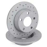 Zimmermann SPORT brake discs for AUDI A6 (4B C5) quattro, Part No. 0N5 (Rear)