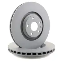 ZIMMERMANN Brake Discs + Pads + Wako for AUDI TT TTS 3.2 V6 8J Front + Rear