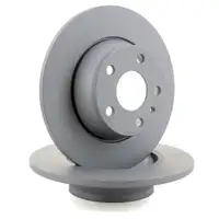 ZIMMERMANN Brake Discs for Audi TT (8J3, 8J9, FV3) PR-1KZ/2ED/1KJ/2EE (Rear)