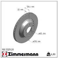 ZIMMERMANN Brake Discs + Pads + Wako for AUDI TT TTS 3.2 V6 8J Front + Rear