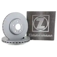 ZIMMERMANN Brake Disc Set for AUDI A4 B8 B9 A5 8T 8F F5 (Front) 8W0615301T