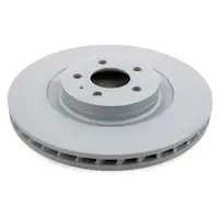 ZIMMERMANN Brake Disc Set for AUDI S4 B8, S5 8T, 8F, Q5 8RB, 1LJ (Front)