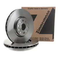 ZIMMERMANN Bremsscheiben Satz f&uuml;r ALFA ROMEO 166 936 LANCIA Kappa 838 vorne