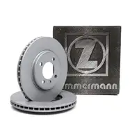 ZIMMERMANN Brake Disc Set for BMW 3 Series E30 316-325i 324d/td with ABS Z1 (front)
