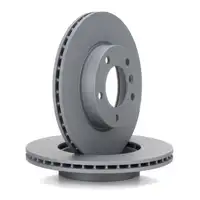 ZIMMERMANN Brake Discs + Pads + Wako for BMW 3 Series E46 316-323i, 318d, 320d, Z4 E85 (Front)