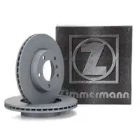 ZIMMERMANN Brake Disc Set for BMW 3 Series E36, E46, and Z3 E36 (Front)